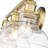 Searcy 27.5" W 3-Light Steel Dimmable Vanity Light with Glass Shades-985774367-1038666994