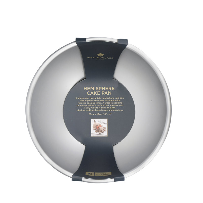 Non-Stick Hemisphere Cake Pan, 20 cm