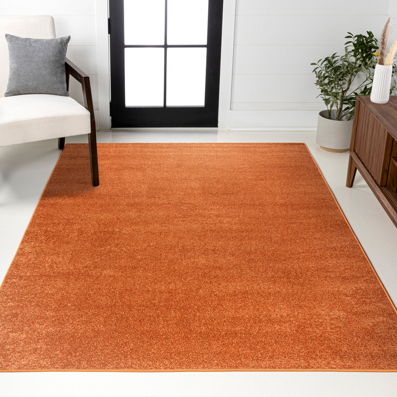 Tapis orange Antto, Rectangle 6 pi 2 po x 9 pi