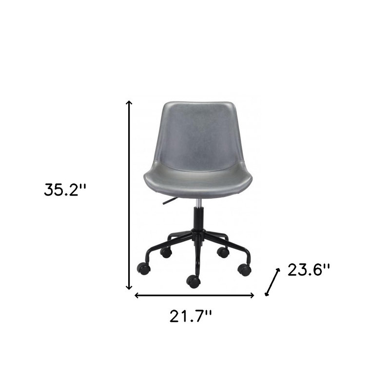 Abyade Task Chair, Black