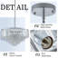 Lustre moderne en cristal à 4 niveaux-957606510-957606502