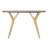 Toby 47.24'' Stone Top Console Table
