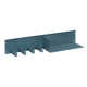 Wessel Iron Wall Mounted 5 Hooks with Shelf