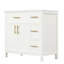 Meuble-lavabo simple 36,01 po avec plateau en bois massif Riggleman