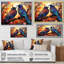 Crow Chromatic Monarchs - Animals Wall Decor-1754335503-1754335500