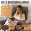 Recliner Chair,Rocker Recliners for Adults, Small Recliners for Small Spaces, Manual Recliner with Side Pockets for Living Room Bedroom-1402780432