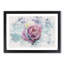 Multicoloured Rose Flower - Framed Print-56915471-56915472