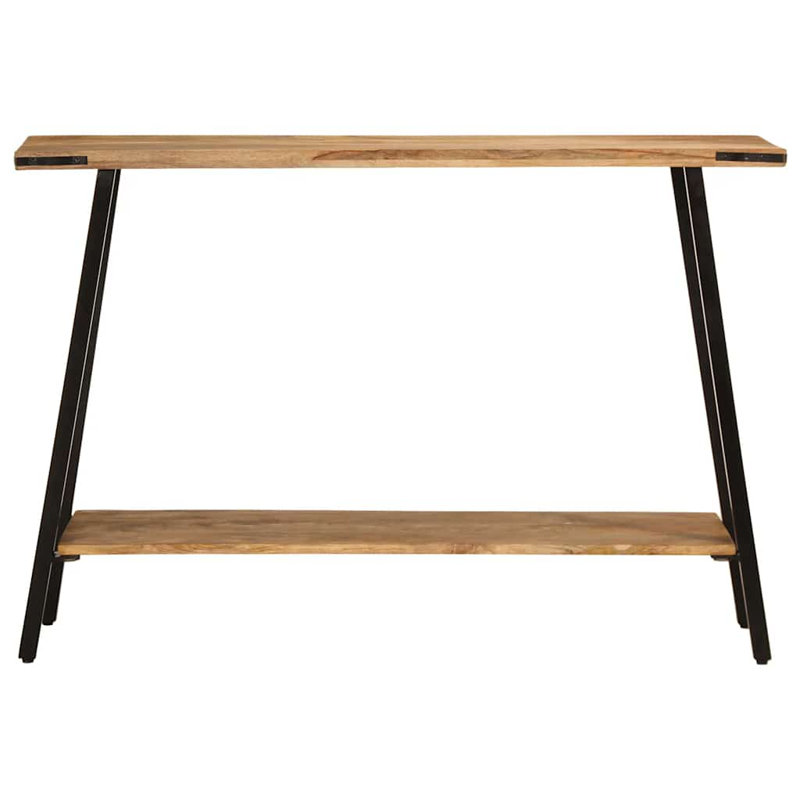 30cm Solid Wood Top Console Table