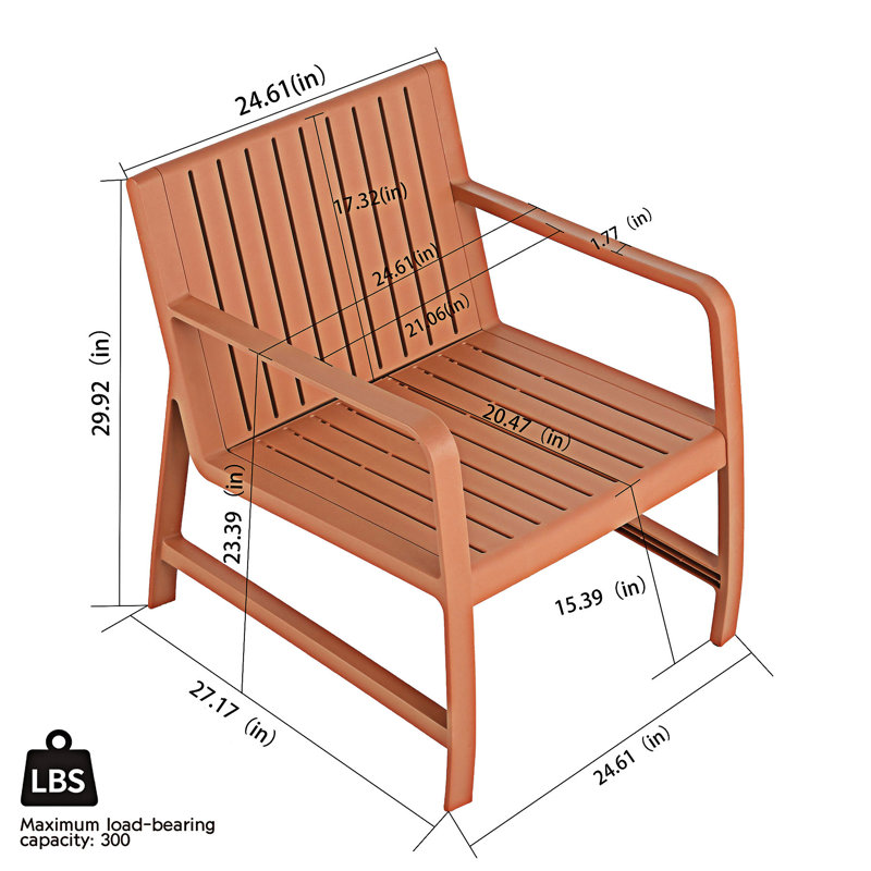 2-Piece Furniture Set, Apricot Brown