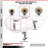 4-Piece Nylon Caster Set