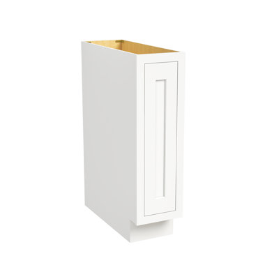 CASAINC Ready-to-Assemble W9"x H34.5"x D25" Kitchen Tray Base Cabinet