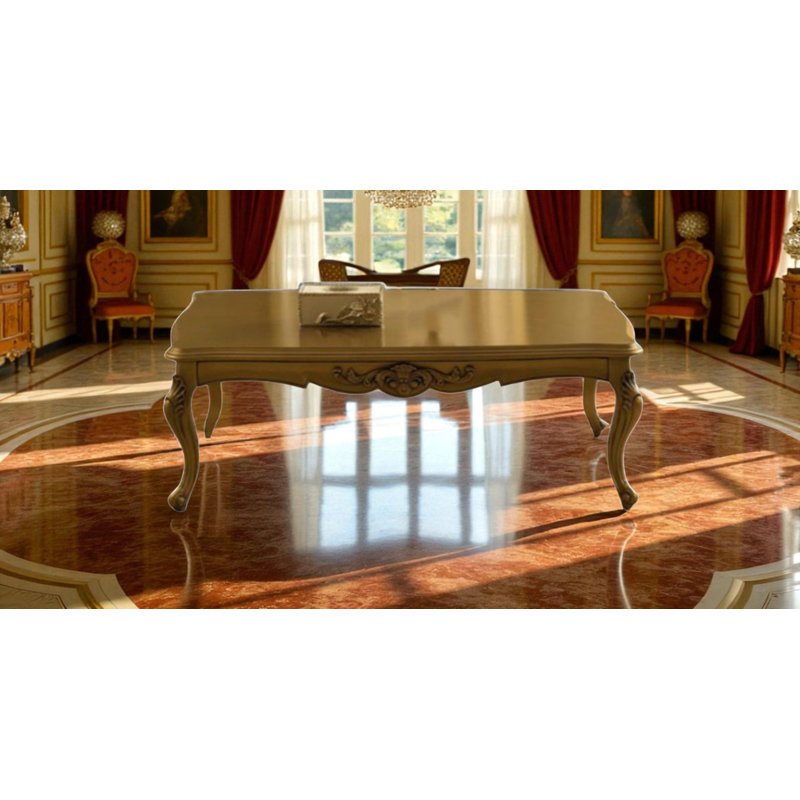 Infinity Solid Wood Coffee Table