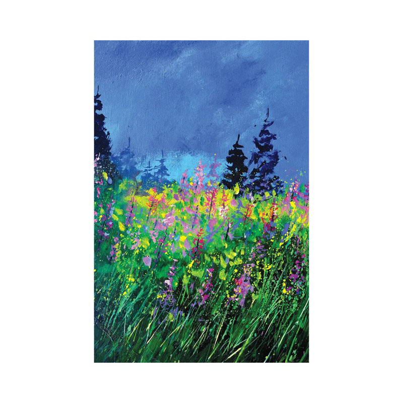Epilobiums by Pol Ledent - Wrapped Canvas Print, 30.48cm H x 20.32cm W x 2cm D