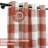 Adamantini Plaid Blackout Thermal Grommet Curtain Panels-1478637010-1537529688