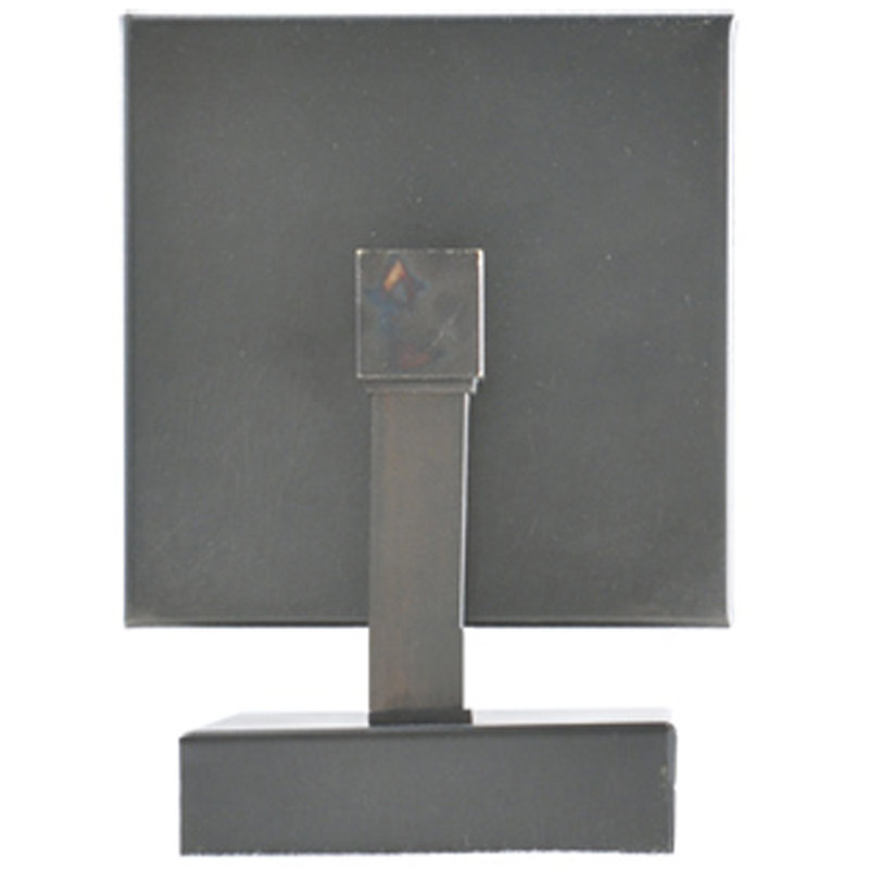 1 - Light Outdoor Wall Lantern, 8.5" H x 5" W x 7" D