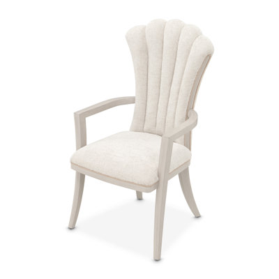 Fantosini Dining Arm Chair - Silver Mist