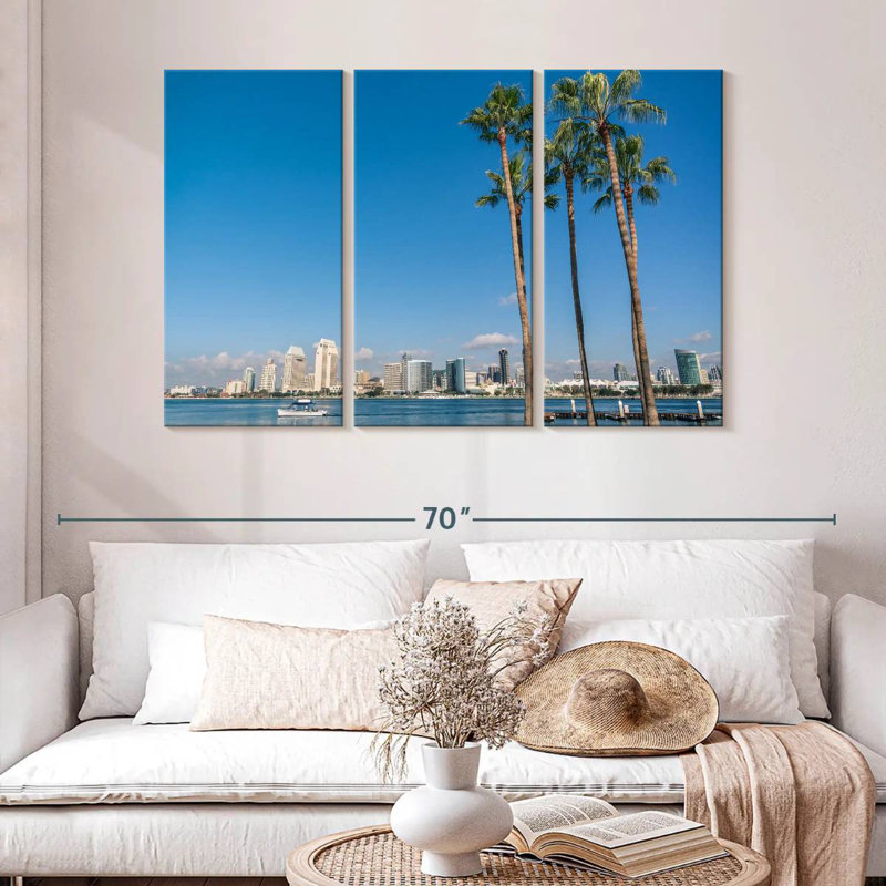Horizon de San Diego, H 32 po x l 50 po