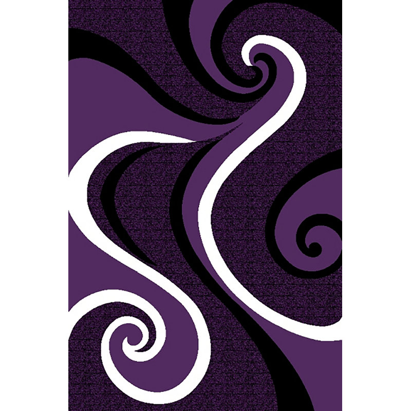 Mccampbell Performance Abstract Indoor Rug, Rectangle 3'9" x 5'3"