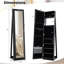 Armoire à bijoux avec rangement à miroir Latitude Run®