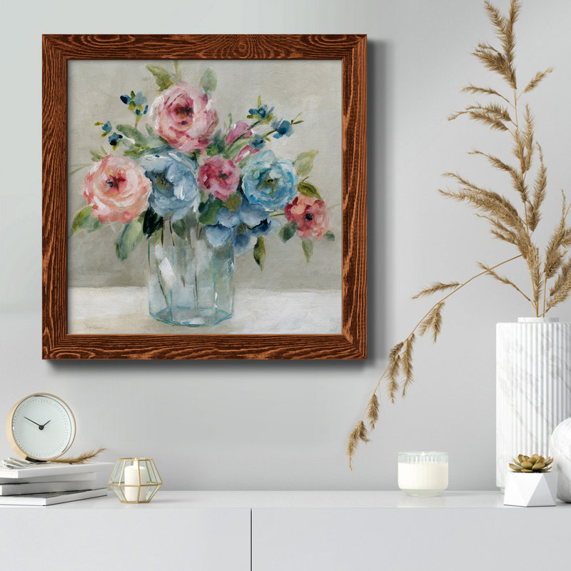 «Playful Nature 4», reproduction d'art sur toile encadrée, H 31,5 po x l 31,5 po x P 1,5 po, Érable encadré