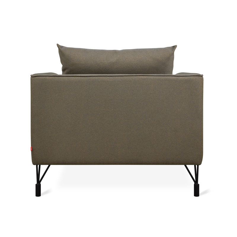 Highline Armchair, Helio Avenue 97% Polyester/ 3% Linen