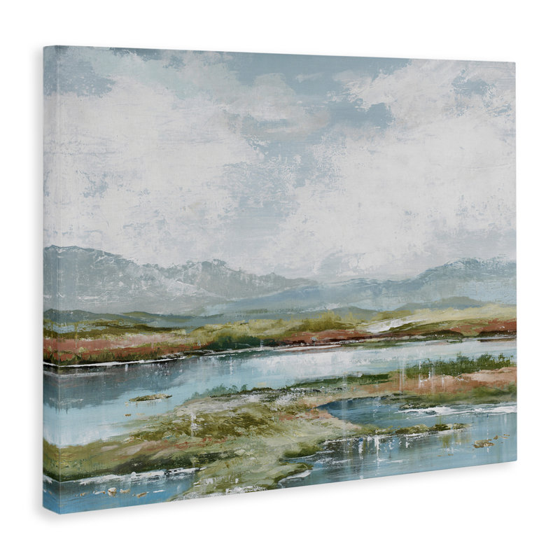 Art mural moderne sur toile, peinture moderne par Max Maxx, H 16 po x l 20 po