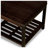 Sleek Eucalyptus 2-Shelf Outdoor Side Table
