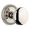 Rosace double Grandport Newport avec bouton de porte Fifth Avenue
