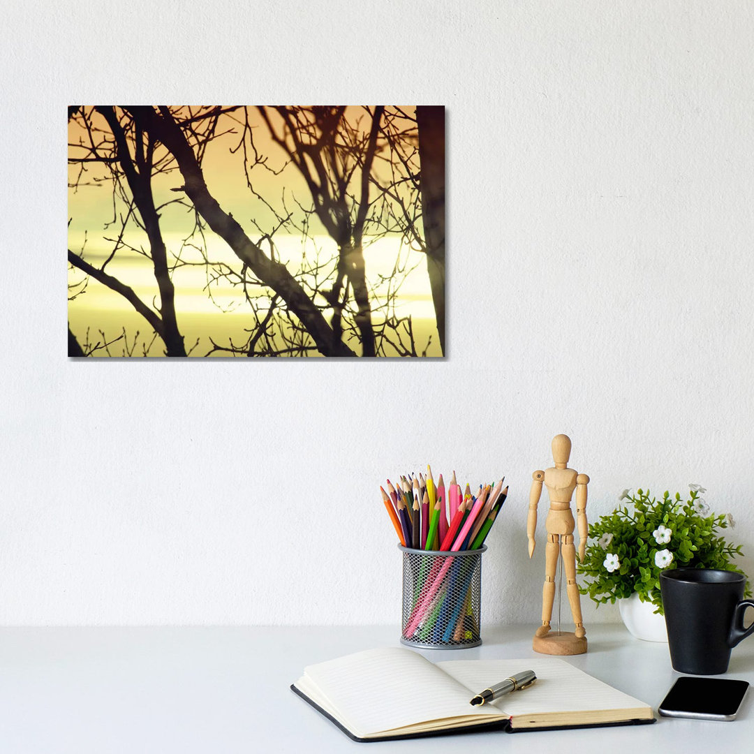 Aspen Sunset I von Savanah Plank - Galerie-verpackte Leinwand Giclée auf Leinwand