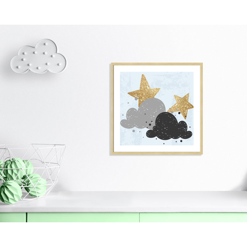 Good Night Plants & Flowers, 27.5" H x 27.5" W x 1.19" D, Champagne Box Framed