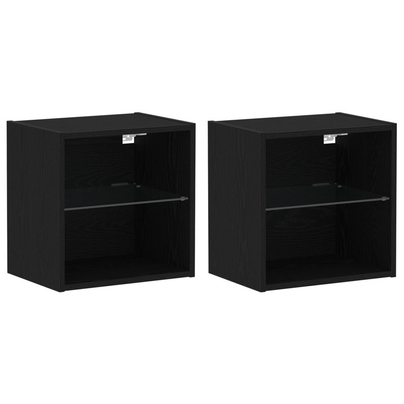 40cm W Manufactured Wood Bedside Table