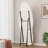 Full Length Mirror,Floor Mirror/ Wall Mirror, Flannel Wrapped Wooden Frame Floor Mirror, Irregular Wavy Mirror Standing/Halling Large Wall Mirror For Bedroom,Living Room, Dressing Room-2040925935