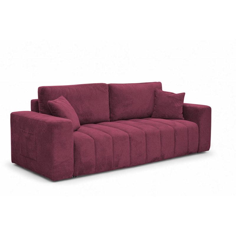 3 Seater Sleeper, Red