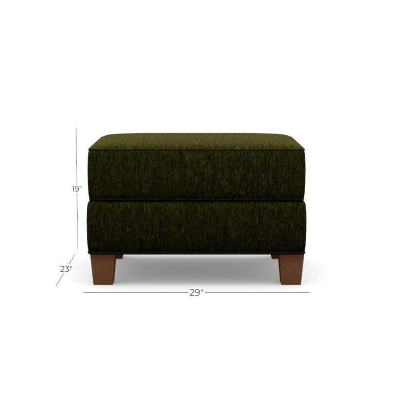 Tousley Ottoman, Luscious 414248, Walnut