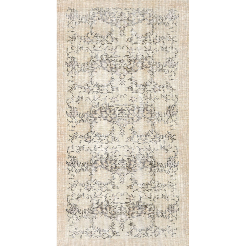 Tapis beige / gris Peavey, Rectangle 7 pi x 10 pi