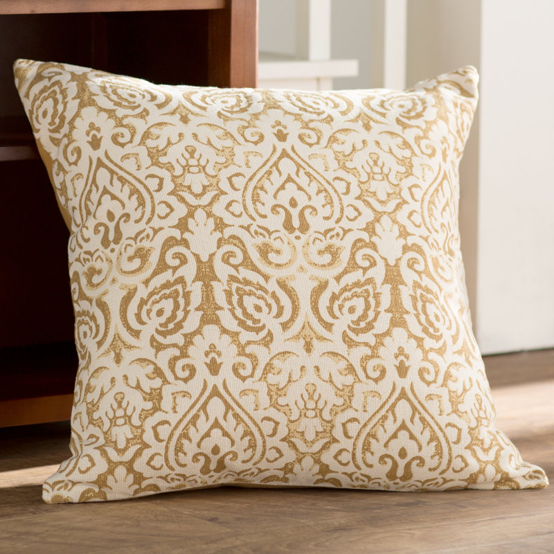 Coussin Godines, Doré