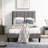 Upholstered Slat Bed