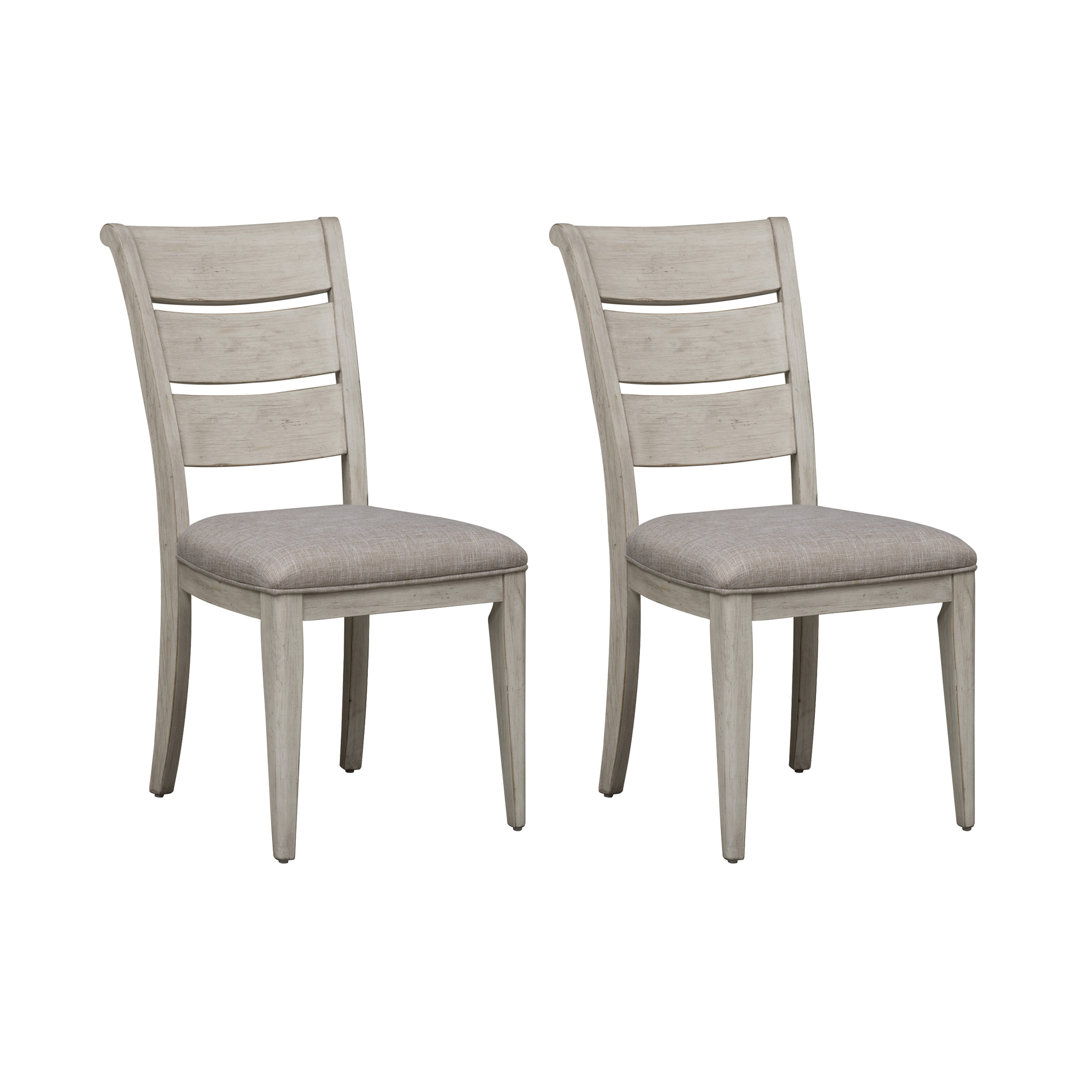 Harlowe Ladder Back Upholstered Side Chair (Set of 2) Sand & Stable™