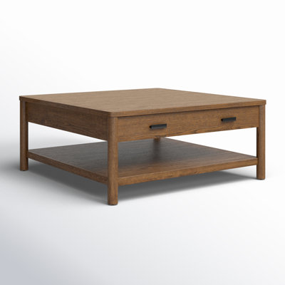 Kaplan Wood 1 Drawer Coffee Table