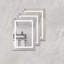 Armoire à pharmacie avec miroir à fixation en surface 20 po x H 28 po