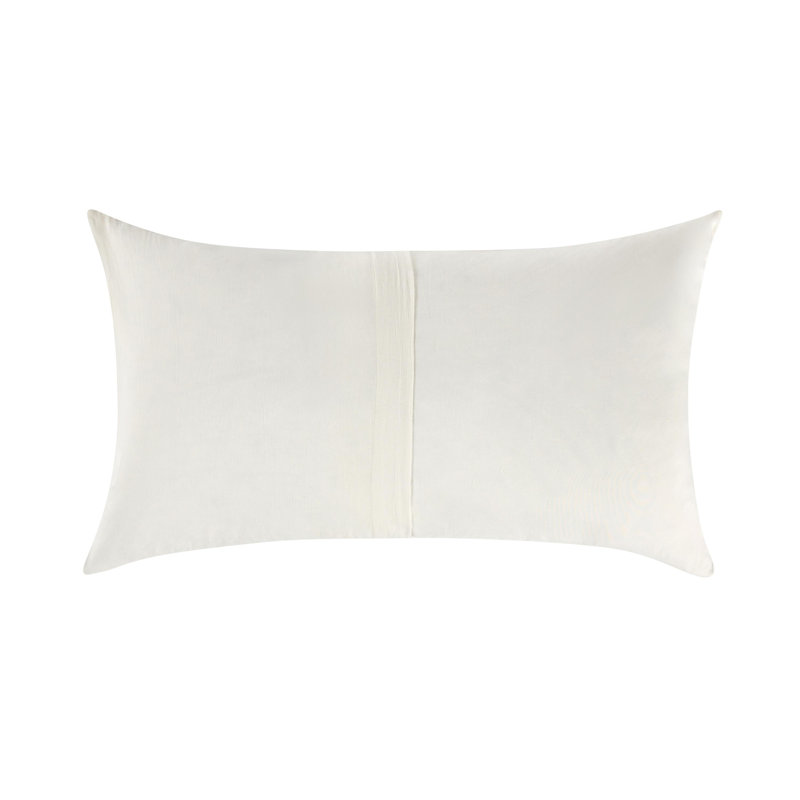 Paloma Hemp Fabric Ochre Amber Standard Sham, King, Ivory
