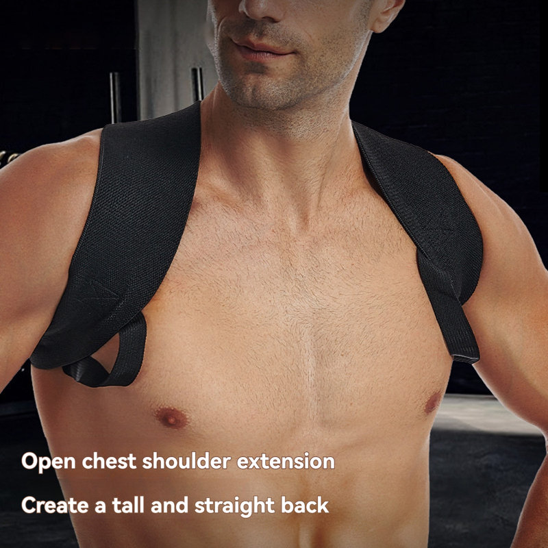 Support de posture noir correcteur de posture, TG