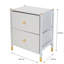 Table de chevet en acier inoxydable -2047295243