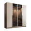 4 Door Glass Wardrobe-247653362