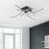 Lizetta 4-Light Wi-Fi Smart LED Semi Flush Mount with Remote Control