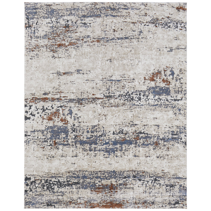 Rivah Performance Abstract Indoor Rug, Rectangle 8' x 10'