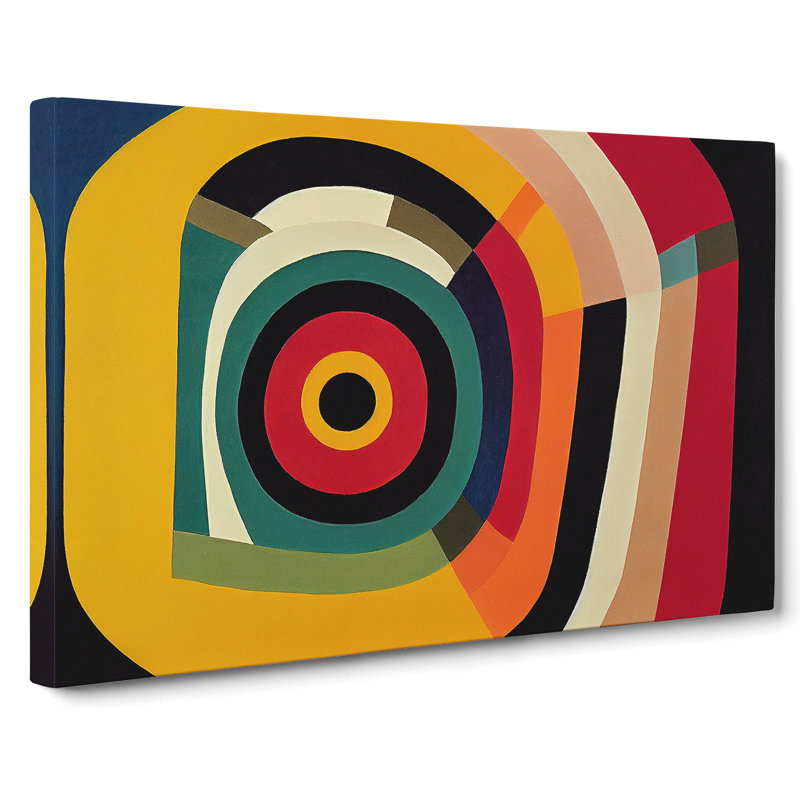 Invigorating Modern Abstract Art - Wrapped Canvas, 35cm H x 50cm W x 3cm D