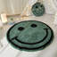  Tapis décoratif doux en forme de visage souriant