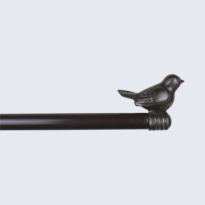 Makenna Adjustable Single Curtain Rod