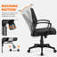 Chaise de bureau en filet Lundys-2077040437
